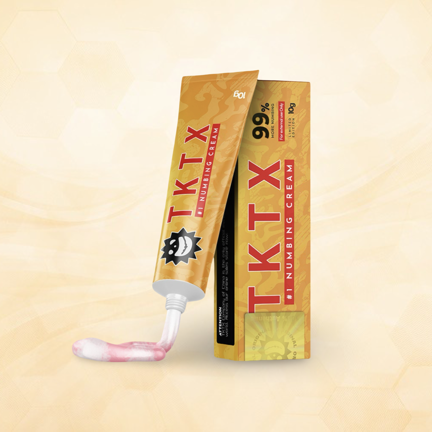 Alternative view of CREMA TKTX DORADA 99% MÁS FUERTE